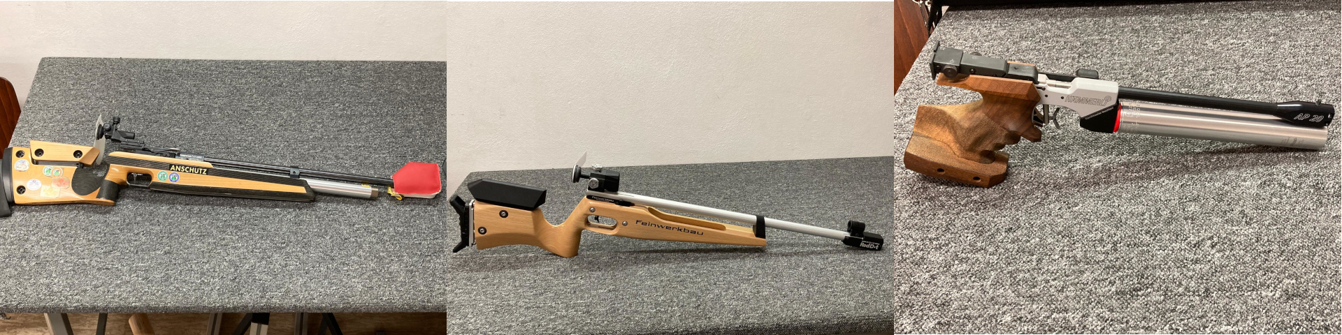 Verwendete Waffen